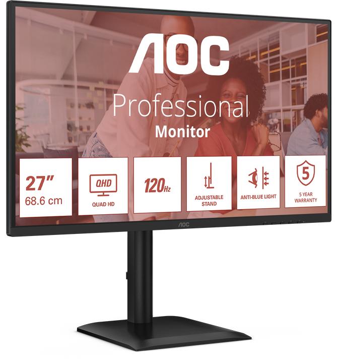 Produktbild AOC Q27E4U (2560 x 1440 Pixel, 27")