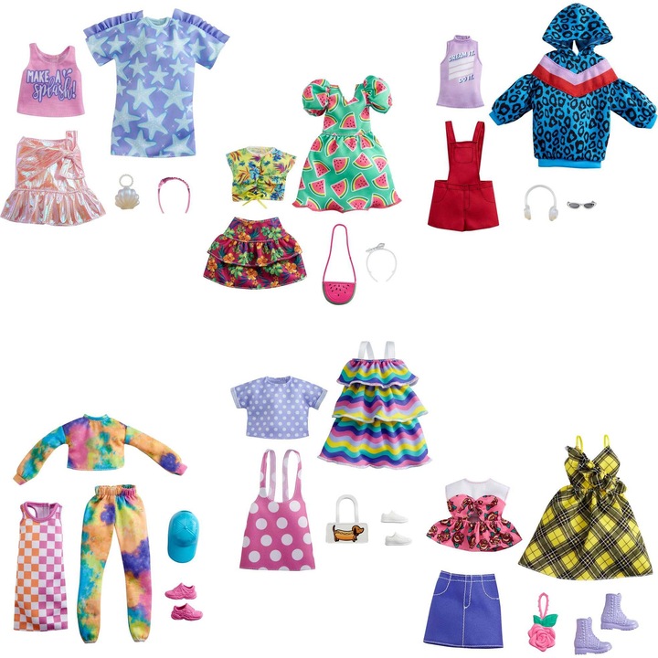 Produktbild Barbie Moden 2 Outfits und 2 Accessoires