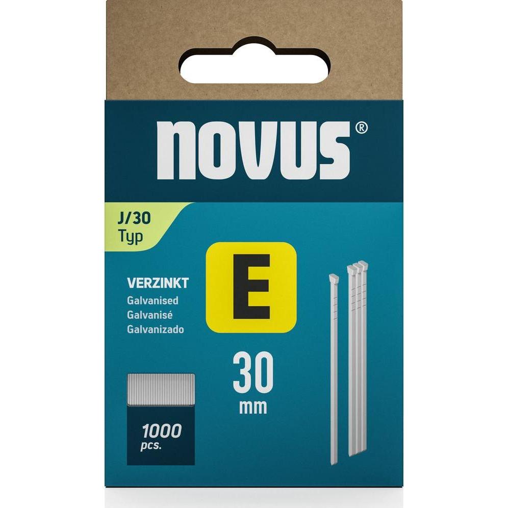 Thumbnail - Novus, Tackerklammern + Tackernägel, Nägel E / J 30mm 1000 Stk.