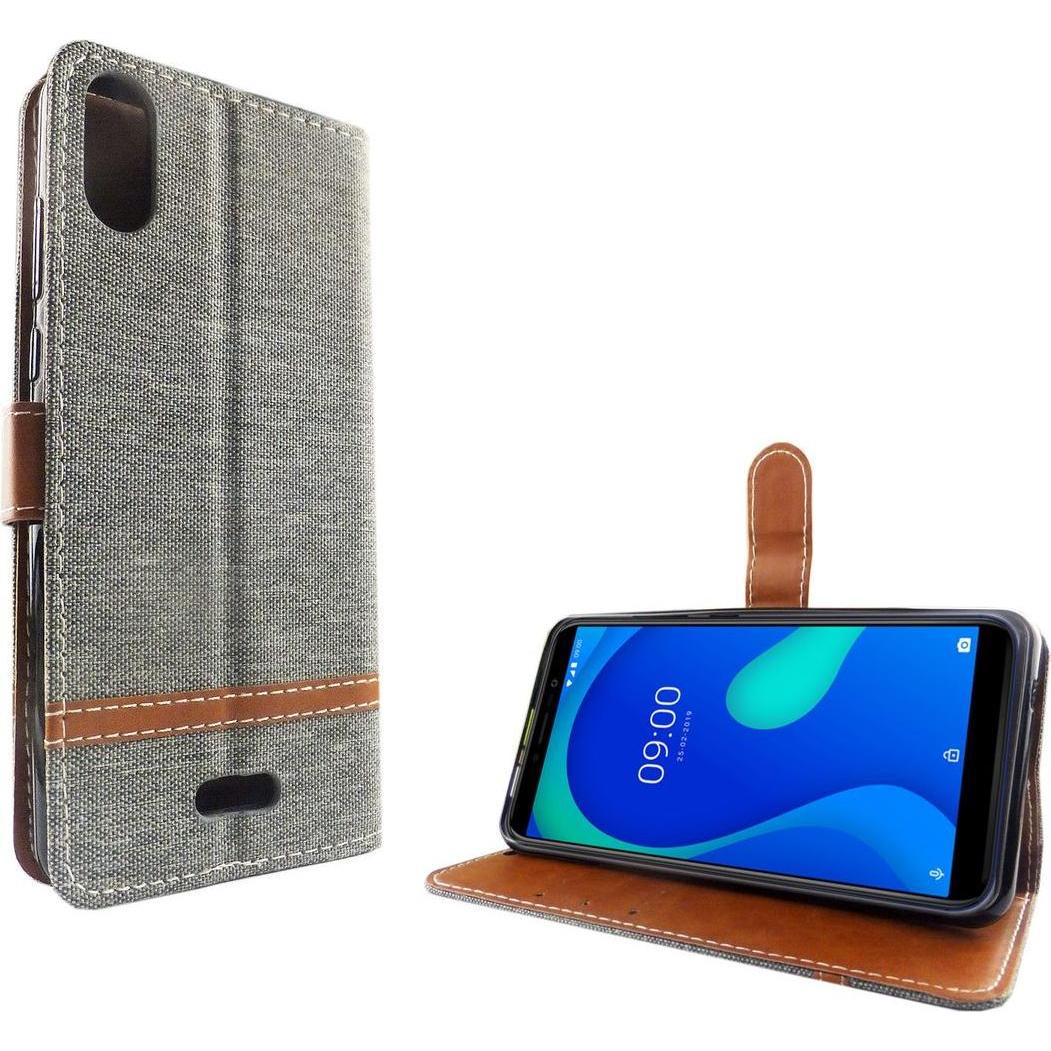 Thumbnail - König Design Hülle Handy Schutz für Wiko Y80 Case Cover Tasche Wallet Etui Handyhülle Bumper (Wiko Y80), Smartphone Hüll...