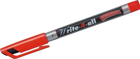 Produktbild STABILO Write-4-all Permanent-Marker (Rot, 0.70 mm, 1 x)