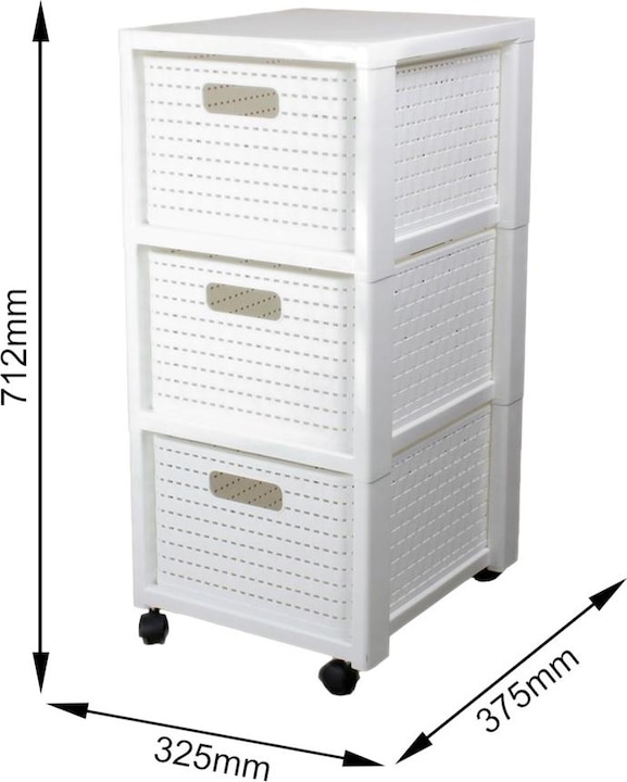 Produktbild Rotho Country - regal - 71 2 x 32 5 x 37 5 cm (5 x 20 x 20 cm, 86.70 l)