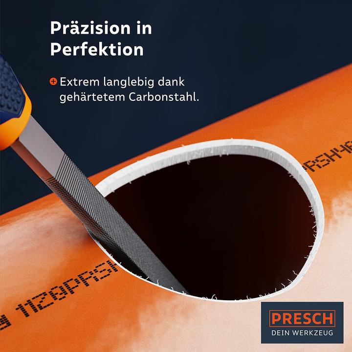 Produktbild Presch Werkstattfeilen-Set mit Rolltasche (Hieb 2)