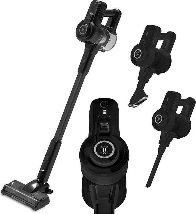 Actual product image BerlingerHaus Haus Akku-Staubsauger Black Silver Collection