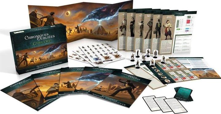 Actual product image Black Book Chroniques Oubliées - Cthulhu - Quintessence (French, 2 - 6 Players)