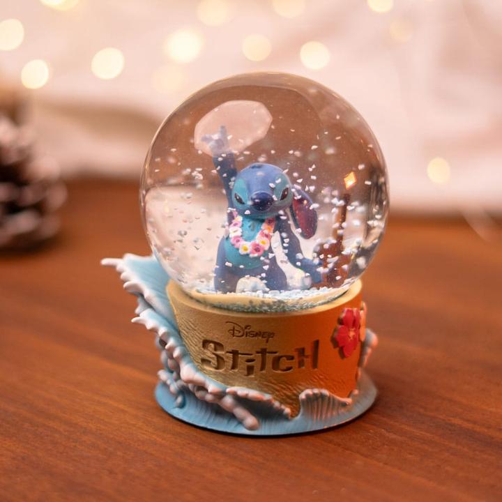 Actual product image Grupo Erik STITCH - Surf - Boule à Neige 80mm