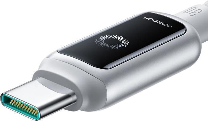 Image du produit Joyroom USB-C to USB-C Fast Charging Data Cable 100W, 1.2m - White (1.20 m, 100 W)