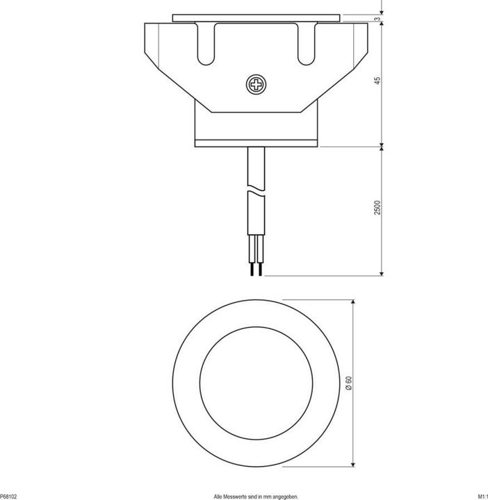 Produktbild Heitronic Bodeneinbaustrahler (100 lm, IP68)