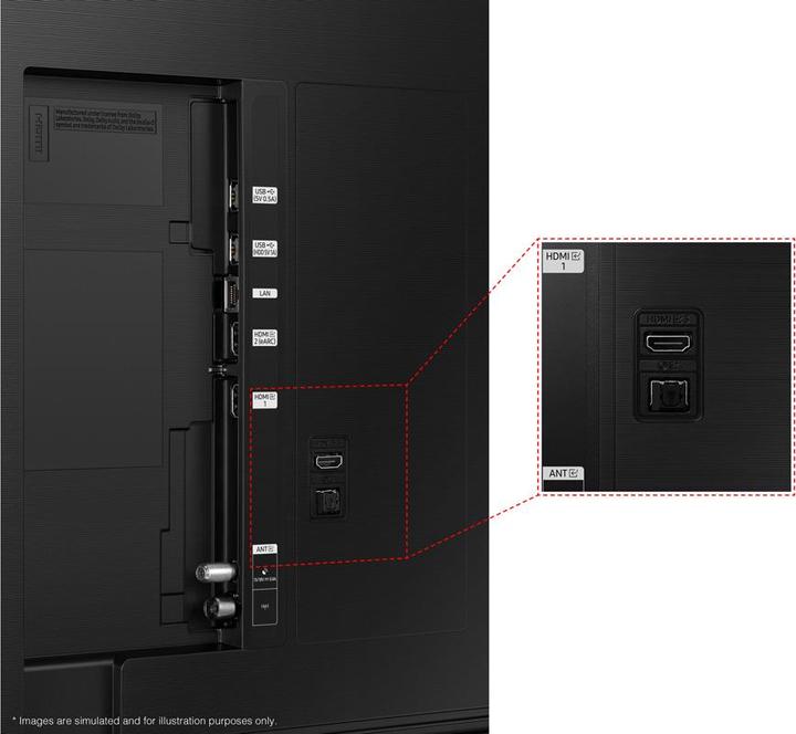 Produktbild Samsung QE85Q60B (85", Q60B, QLED, 4K, 2022)