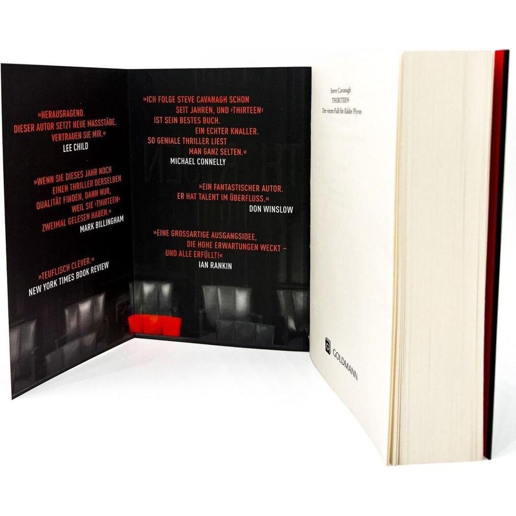 Thirteen, Belletristik von Steve Cavanagh