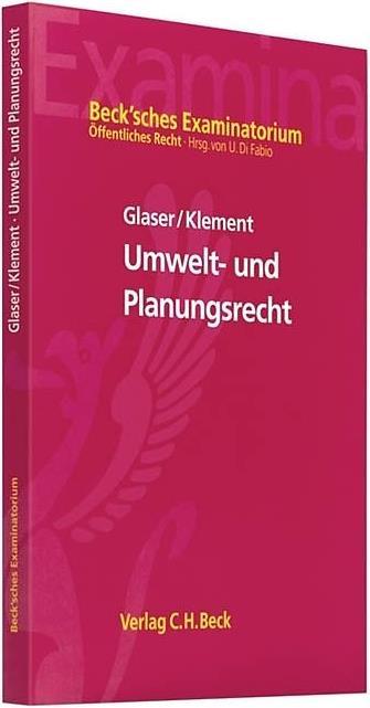 Produktbild Umweltrecht (Deutsch, Andreas Glaser, 2010)