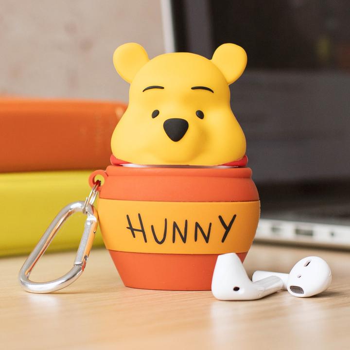 Actual product image 3D AirPods Case Pooh (Headphone sleeve)