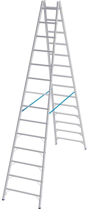 Image du produit Krause Échelle double à barreaux, en aluminium (Échelle deux plans, 460 cm)