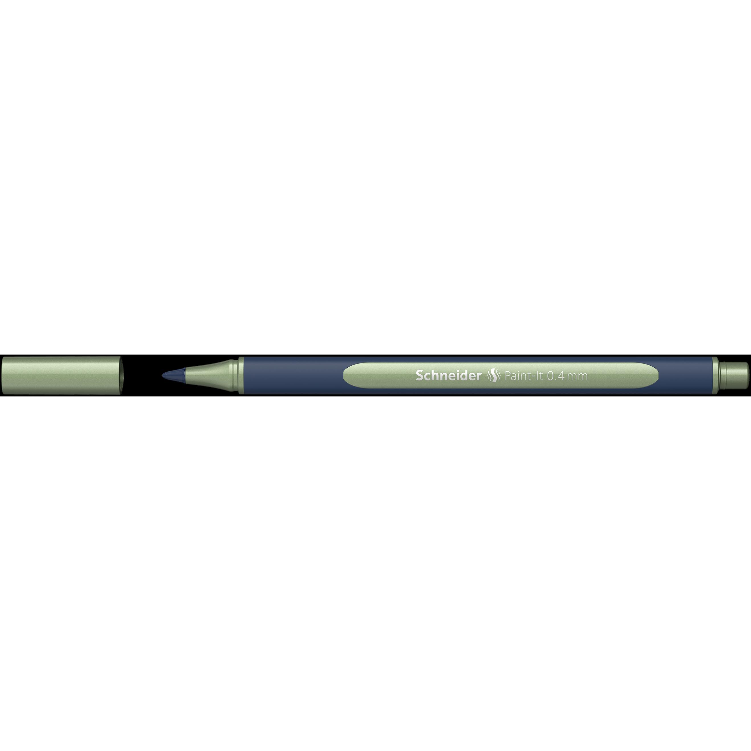 Thumbnail - Schneider, Schreibstifte, Rollerball Paint-it (vintage green metallic, 1 x)