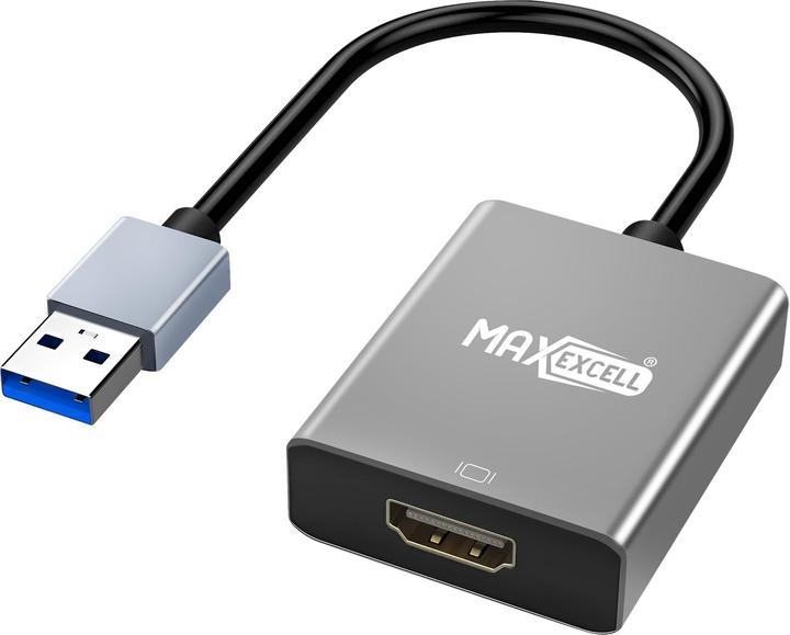 Produktbild Max Excell HDMI auf USB 3.0 Adapter Full HD (HDMI, 15 cm)