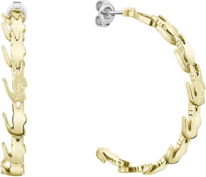 Immagine prodotto Lacoste Orecchini Collezione Coccodrillo (Giallo oro)