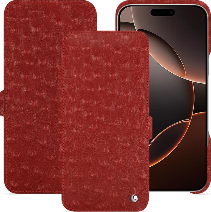 Produktbild Noreve Lederschutzhülle horizontal (Apple iPhone 16 Pro)