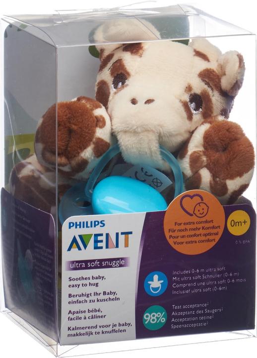 Produktbild Philips Avent Snuggle Giraffe (1 x, ab Geburt)