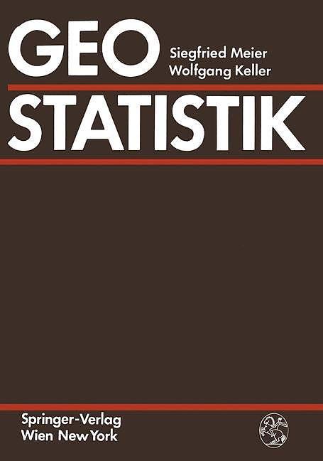 Produktbild Geostatistik (Deutsch, Meier S., 1990)