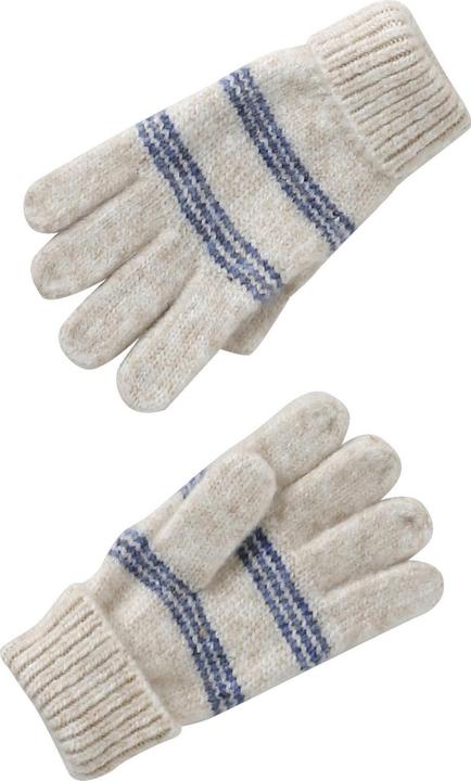 Actual product image Vertbaudet Set aus Mütze, Rundschal & Handschuhe gestreift, Mädchen (98, 86)