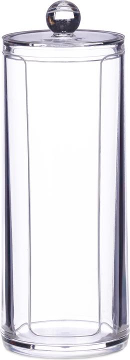 Image du produit Relaxdays Lot de 2 conteneurs de tampons de coton, distributeur à couvercle