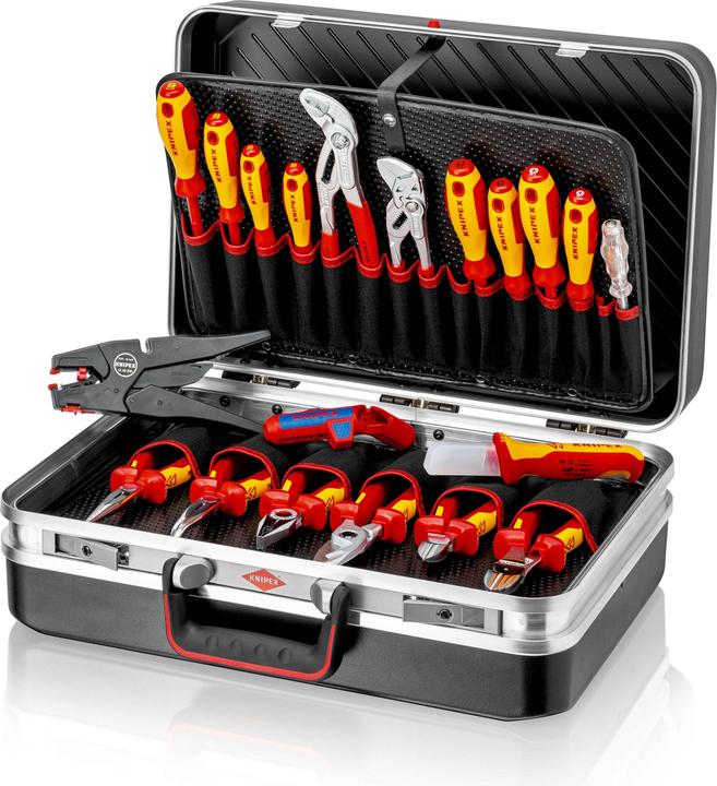 Produktbild Knipex Werkzeugkoffer Vision24 Elektro (20 Teile)