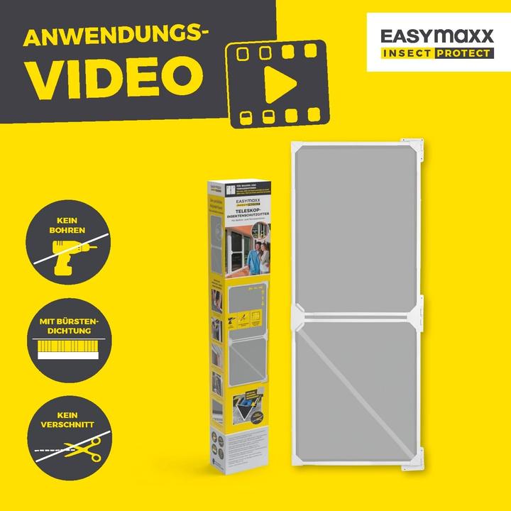 Produktbild Easymaxx Fliegengitter Teleskop (270 x 115 cm)