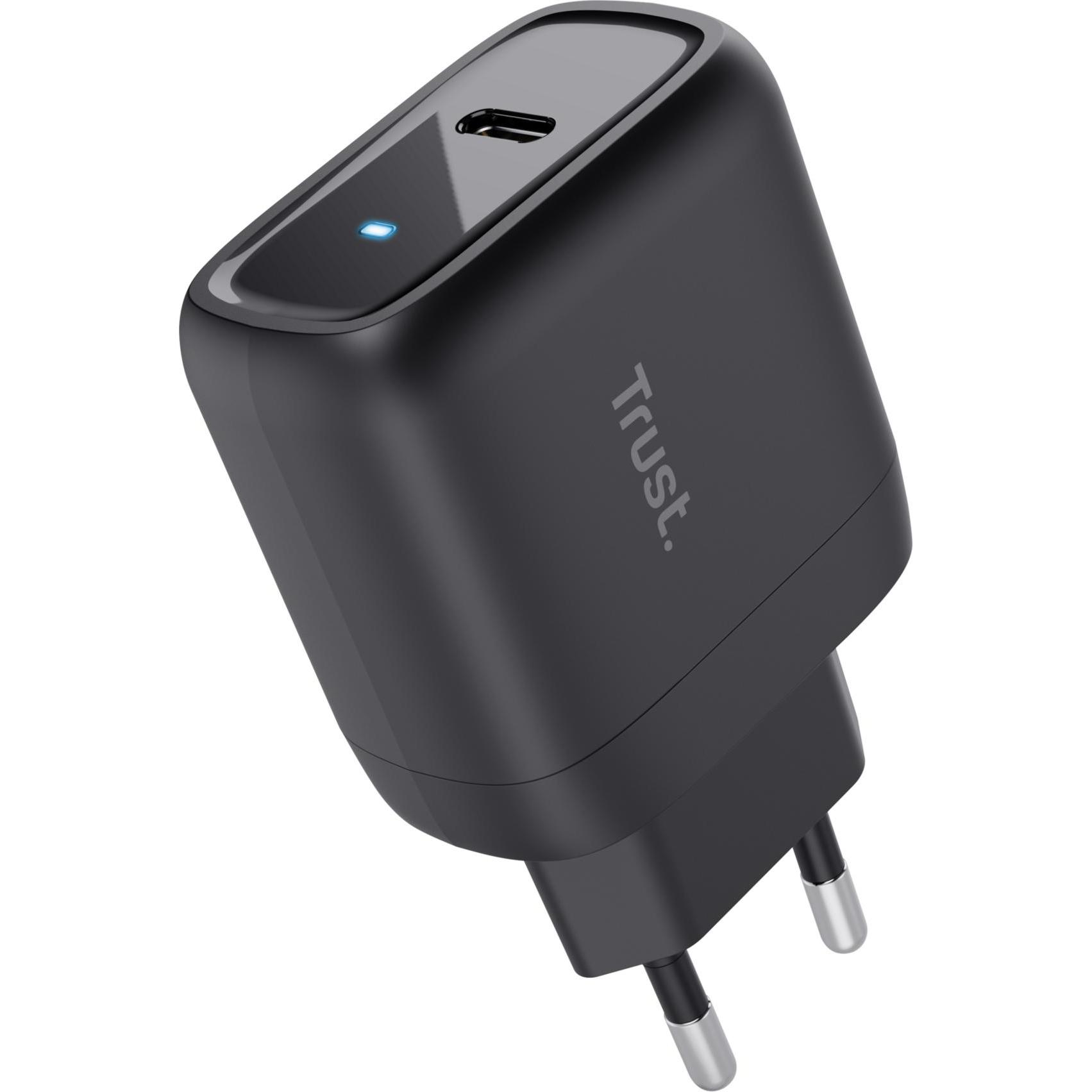 Thumbnail - Trust Mobile Ladewand 45W (45 W), USB Ladegerät, Schwarz