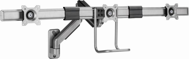 Actual product image Gembird Regulowane ramię na 3 monitory do montażu na ścianie od 17 do 27inch obciążenie do 6 kg (Wall, 27", 6 kg)