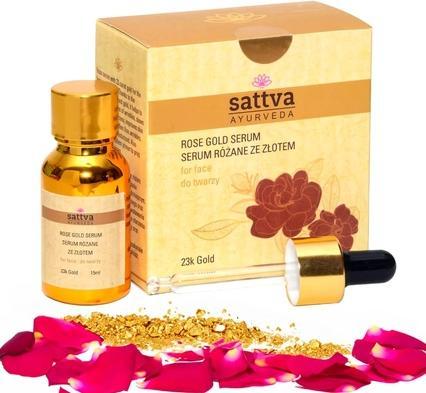 Immagine prodotto Sattva Ayurveda Rose Gold Siero alla Rosa con Oro per il Viso 15Ml (15 ml)