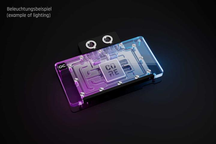 Produktbild Alphacool WAK Core Geforce RTX 5080 EPIC-X mit Backplate