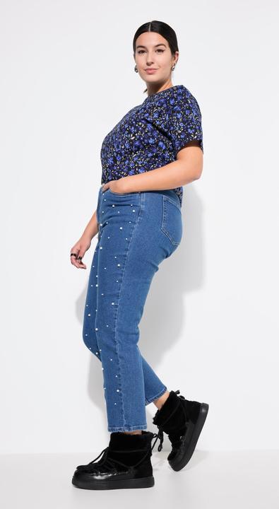 Produktbild Studio Untold Mom-Jeans, Zierperlen, 5-Pocket (48)