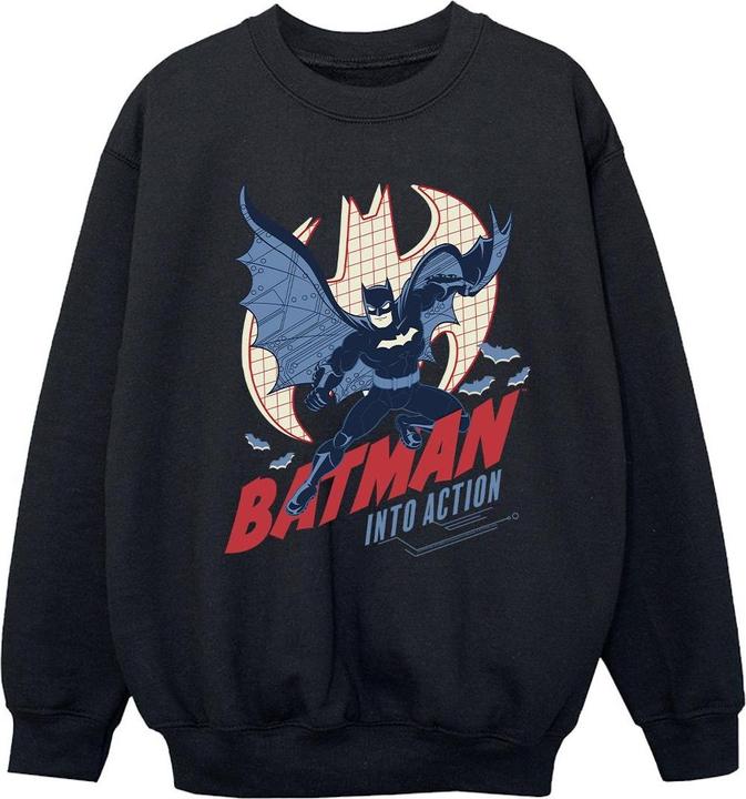 Produktbild Batman Into Action Sweatshirt Mädchen (116)