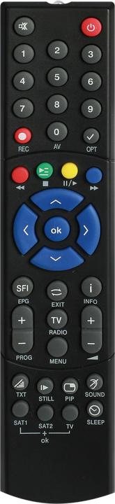 Produktbild Telestar PVR 235 Fernbedienung (Gerätespezifische Fernbedienung, Infrarot)
