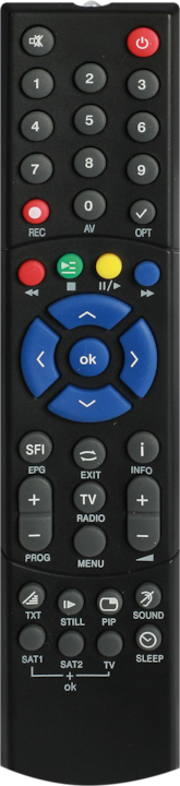 Produktbild Telestar PVR 235 Fernbedienung (Gerätespezifische Fernbedienung, Infrarot)