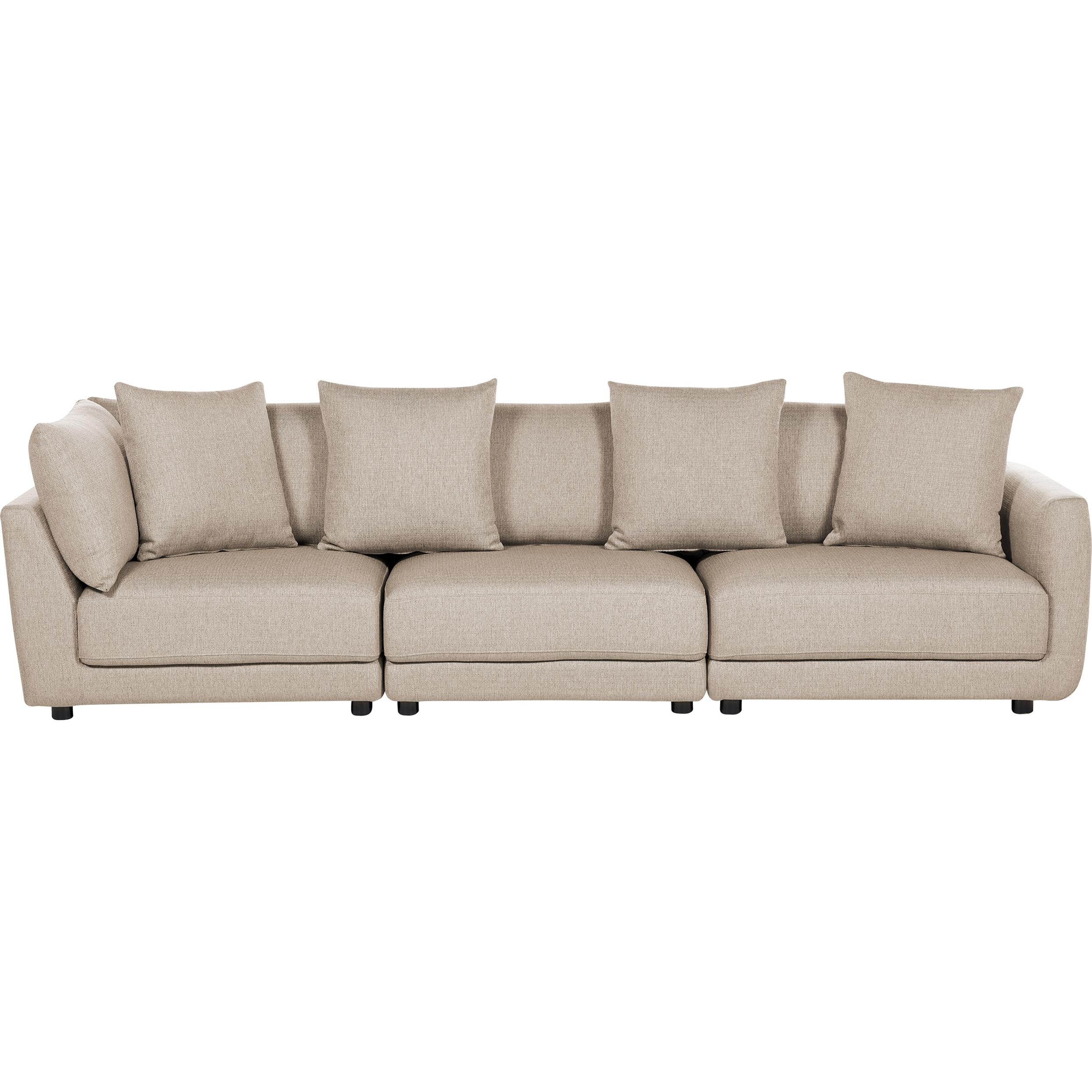 Beliani, Sofa, Sigtuna (3-Sitzer)