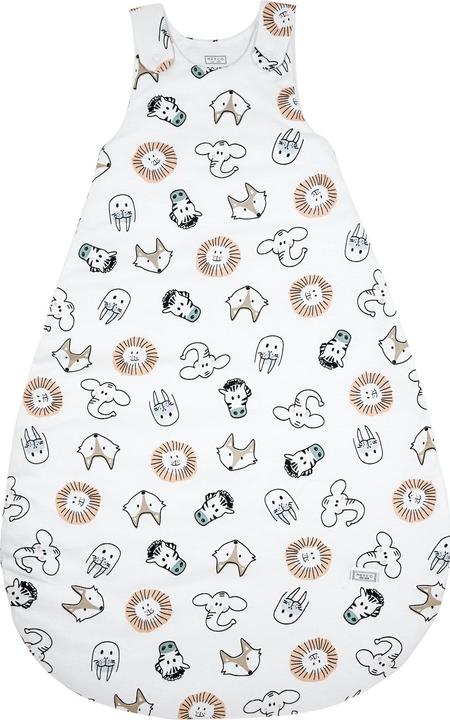 Produktbild Meyco Schlafsack Jersey 2-tlg 50/56 Animal (56 cm)