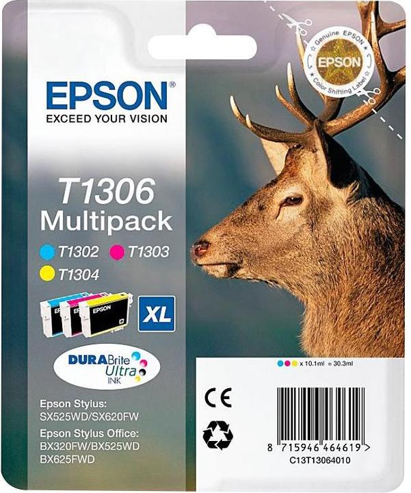 Produktbild Epson T1306 DuraBrite Ultra (M, C, Y)