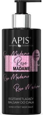 Apis Natural Cosmetics Apis Rose Madame Shine Effect Body Balm Illuminating 300Ml (Körperlotion, 300 ml)