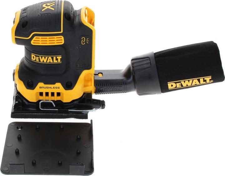 Immagine prodotto DeWalt DCW 200 NT Levigatrice vibrante a batteria 18 V 108x115 mm + 1x Batteria 5.0 Ah + TSTAK - senza (Levigatrici rotorbitali)