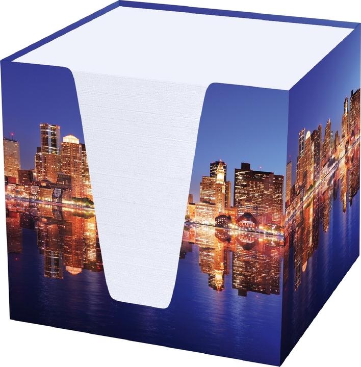 Actual product image Rnk Publisher Note Box Skyline white incl. approx. 900 notes white (92 x 92 mm)