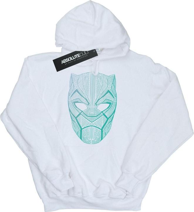 Produktbild Schwarzer Panther Stammesmaske Hoodie (L)