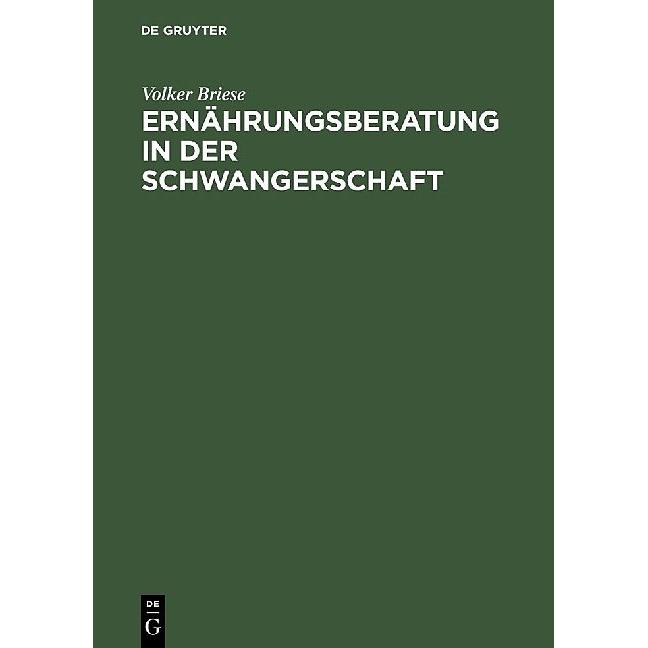 Ernährungsberatung in der Schwangerschaft, Fachbücher