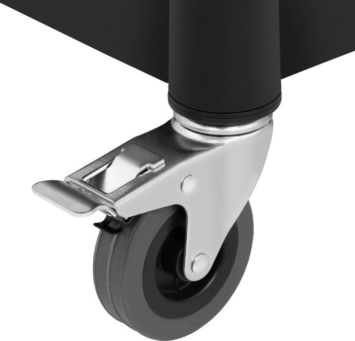 Produktbild Royal Catering Servierwagen Teewagen Küchenwagen Gastro 3 Borde 4 Räder bis 90 kg