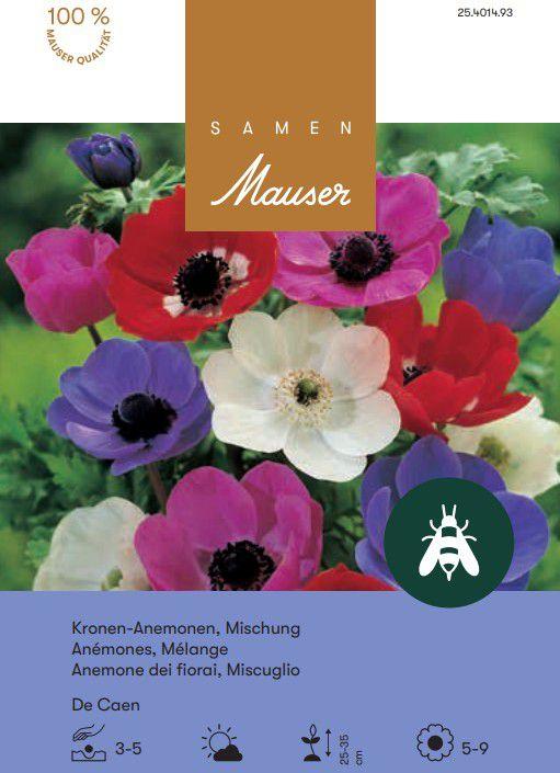 Actual product image Samen Mauser Anemone mixture (Flower seeds)