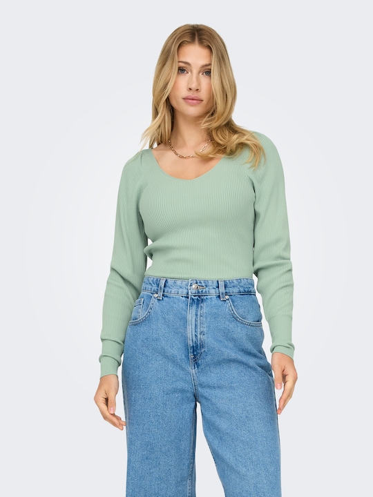 Image du produit Only Coupe normale Pull col V Haut tricoté (S)