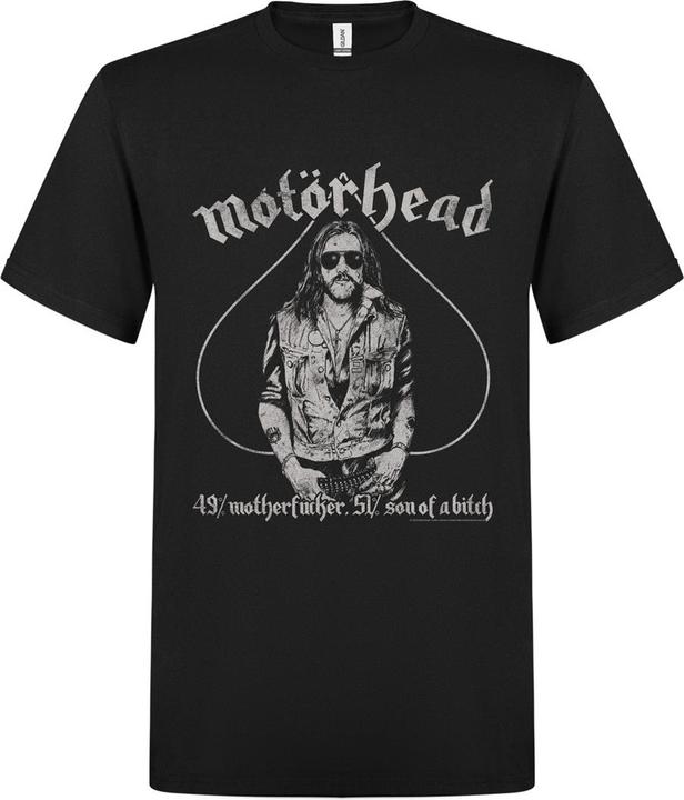 Actual product image Motorhead 49% Motherfucker, 51% Son Of A Bitch TS (M)