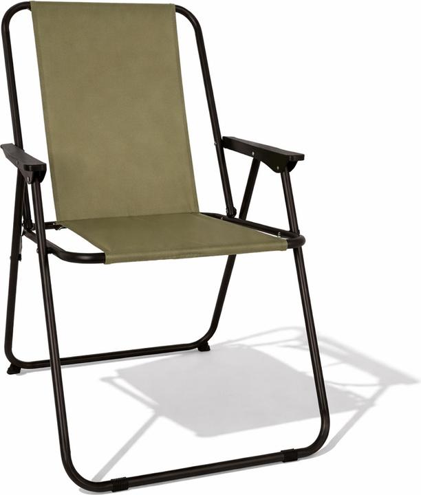 Mojawo Camping - Klappstuhl Stoff Oxfort Metall Petrol
