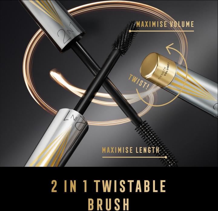 Immagine prodotto Max Factor Masterpiece 2 In 1 Lash Wow (002, Nero Marrone)