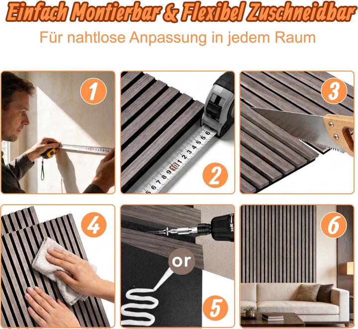 Productafbeelding Relaxdays 4x Akustikpaneele (60 x 60 cm)